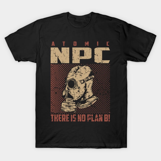 ATOMIC NPC 16 T-Shirt by 2 souls